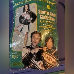 Saturdayy Night Live Spartan Spirit Cheerleader Costume.